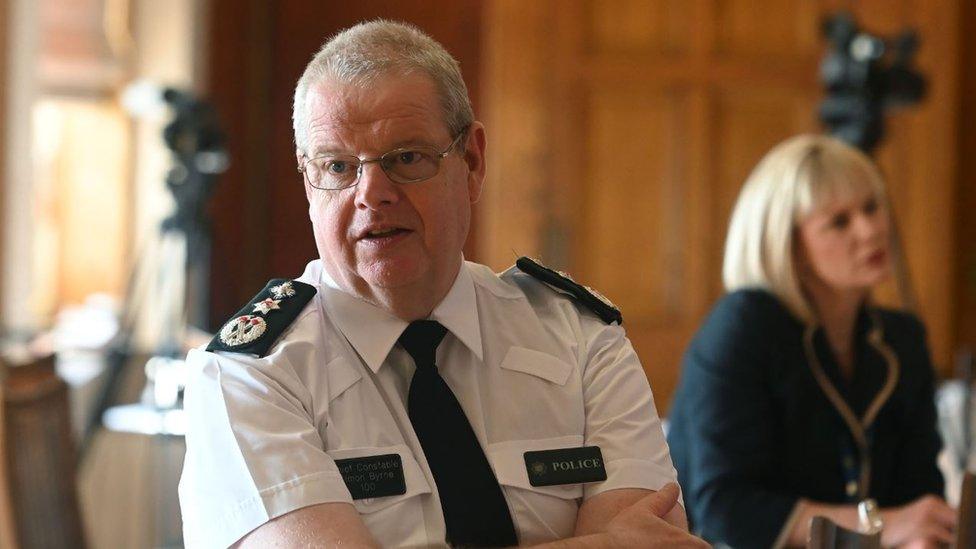 PSNI Chief Constable Simon Byrne