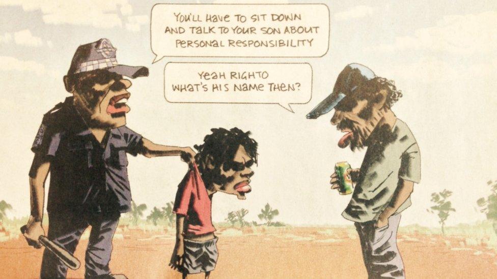 Bill Leak's controversial cartoon