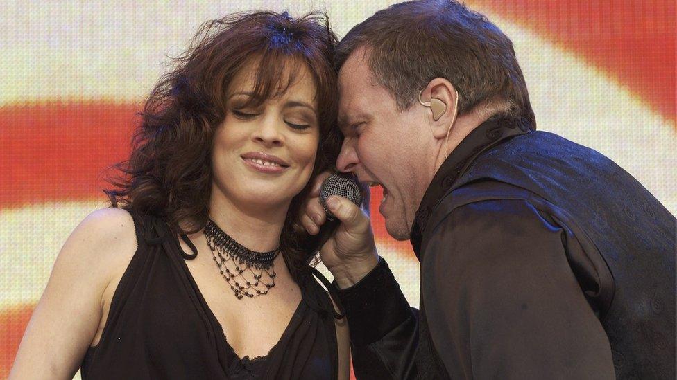 Meat Loaf performs in Hyde Park 2003