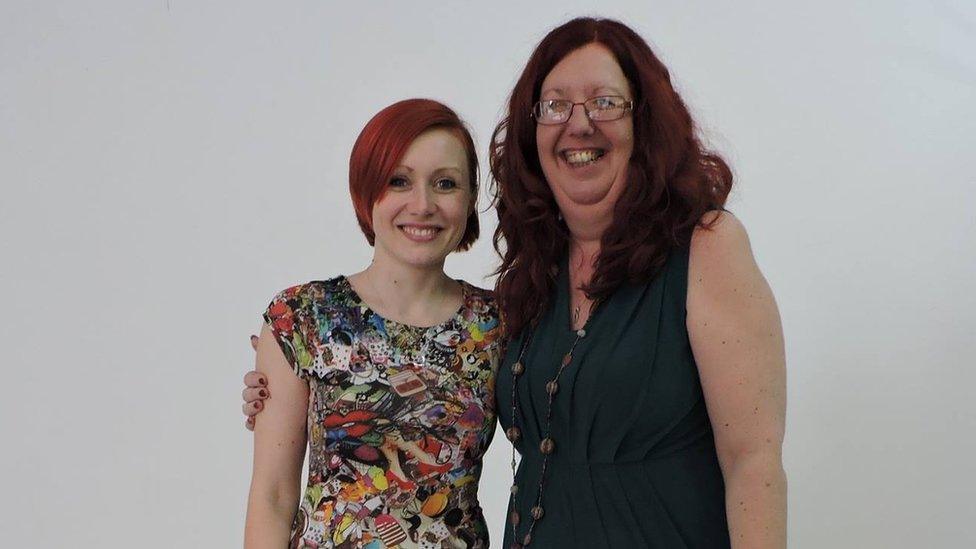 Chrissy and Lesley, who also had pulmonary embolisms