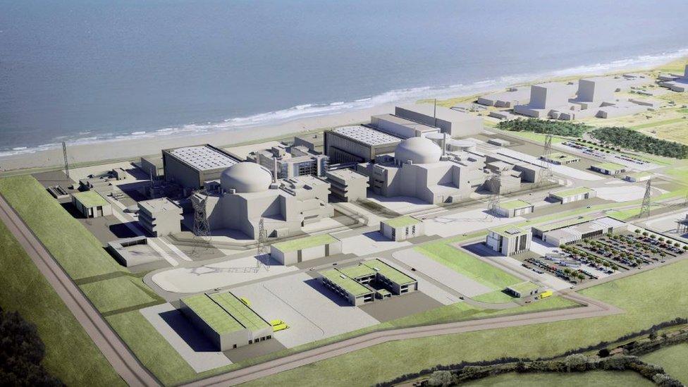 Hinkley Point artist's impression