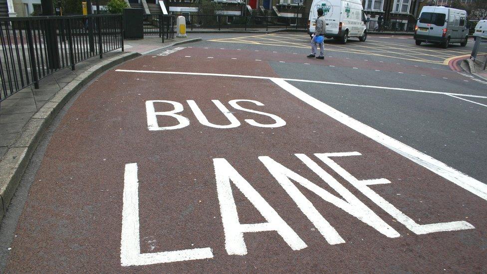 Bus lane