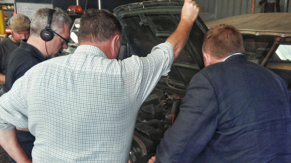 Jamie takes a look under the bonnet