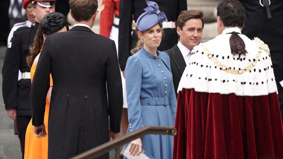 Princess Beatrice and her husband Edoardo Mapelli Mozzi