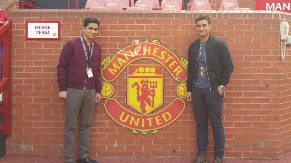 Faraaz Ayaaz Hossain at Old Trafford