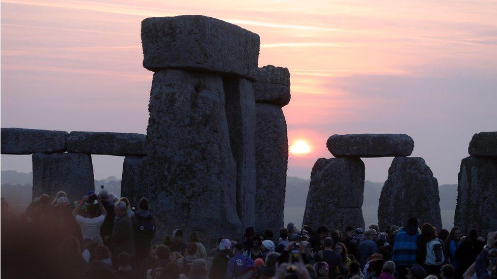 Summer solstice at Stonehenge