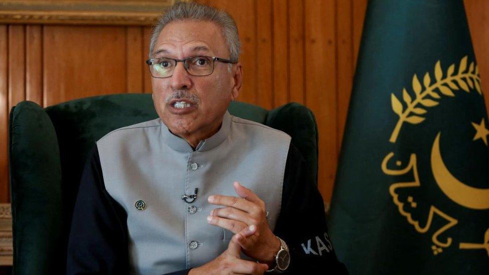 Pakistan President Arif Alvi