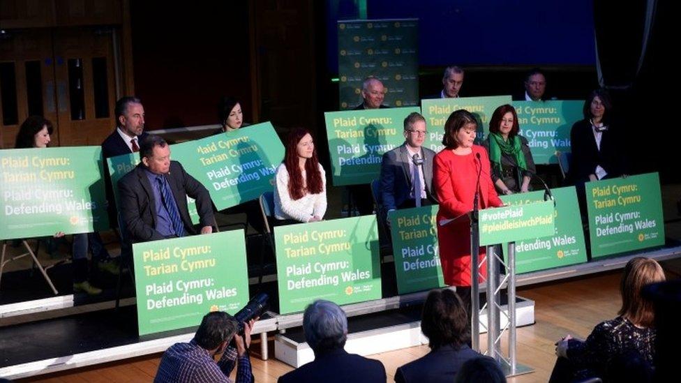 Leanne Wood and Plaid's manifesto launch in Rhondda