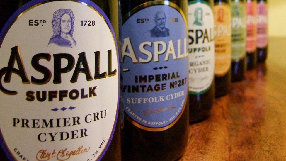 Aspall ciders