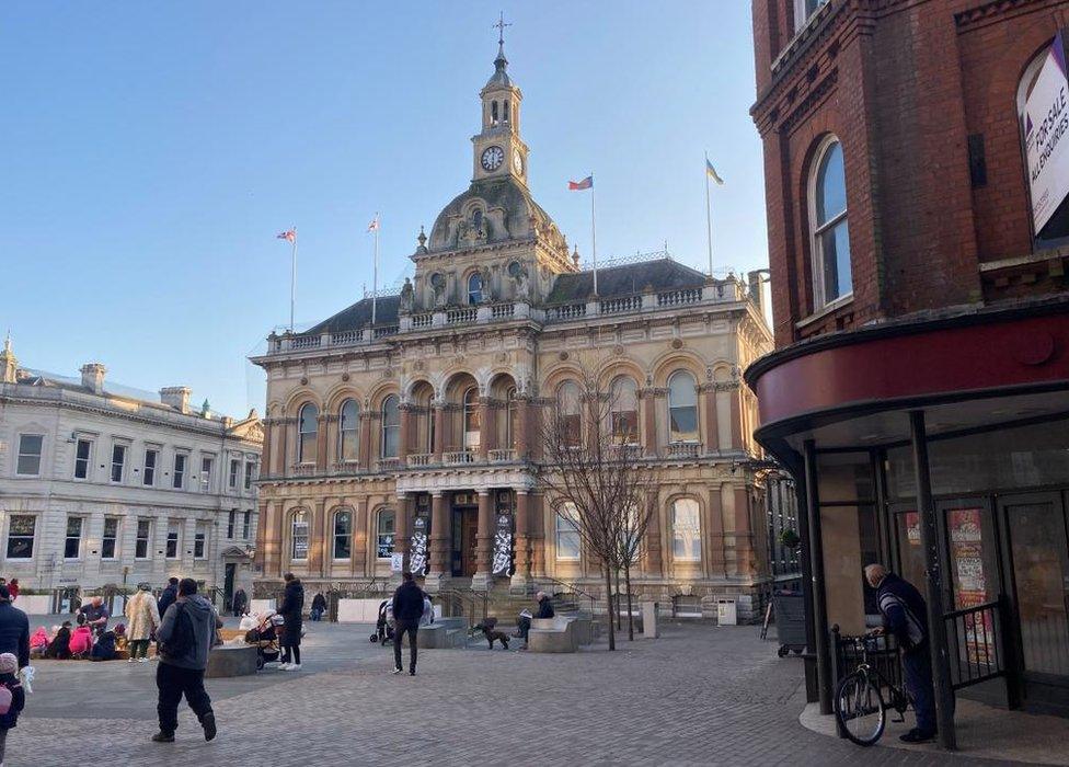 Ipswich town centre