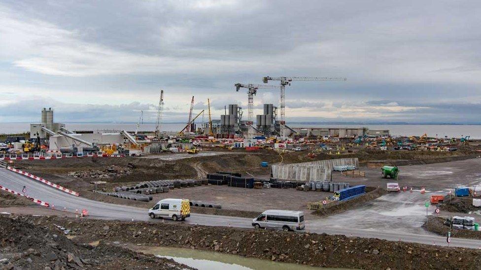 Hinkley Point C construction