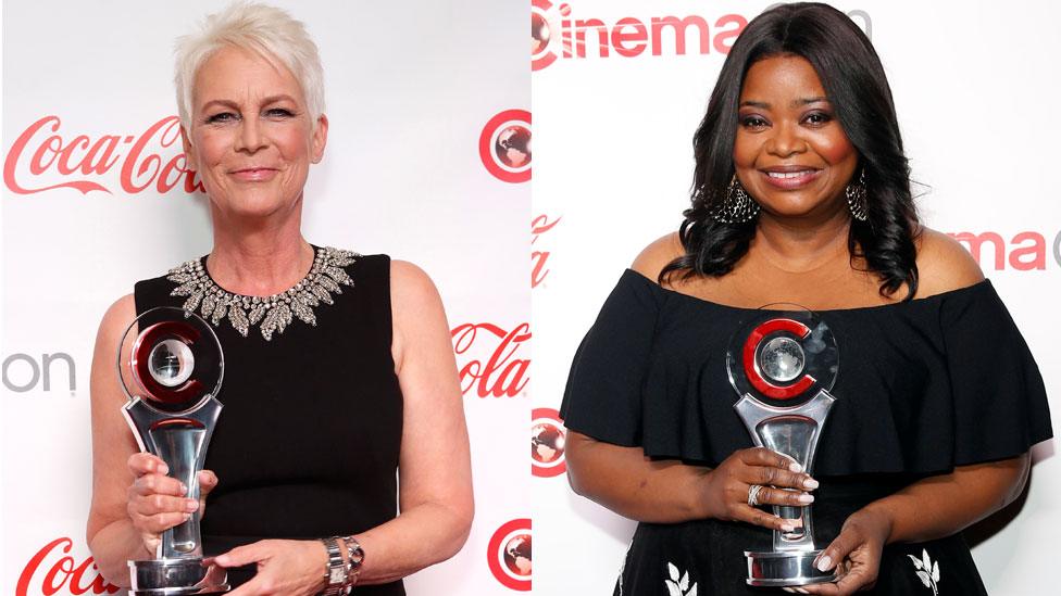 Jamie Lee Curtis and Octavia Spencer