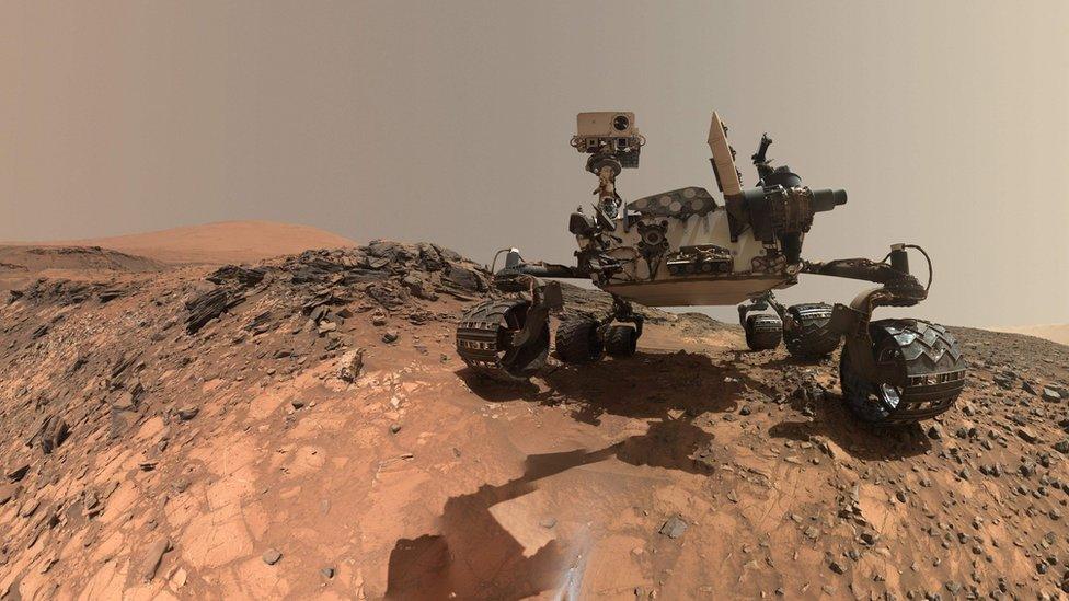 Nasa's Mars rover Curiosity