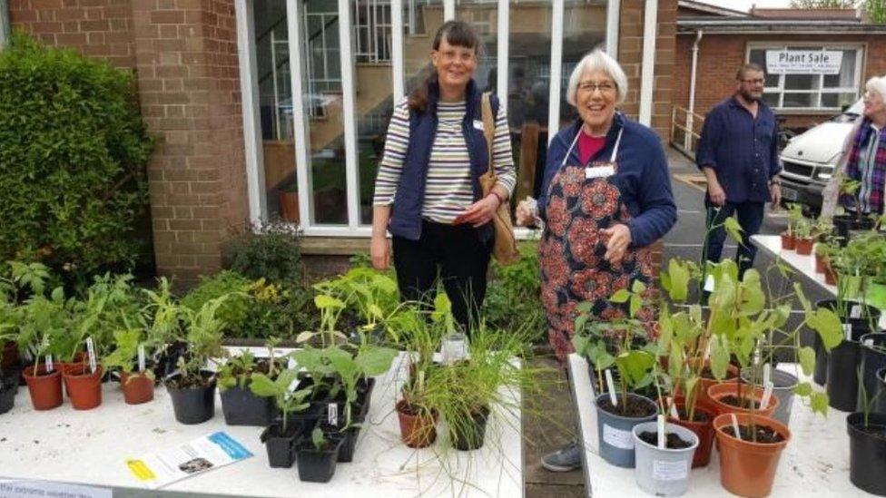 Fundraising plant sale