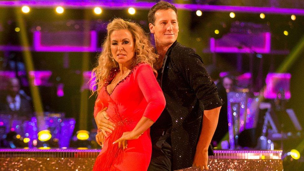 Anastacia and Brendan Cole