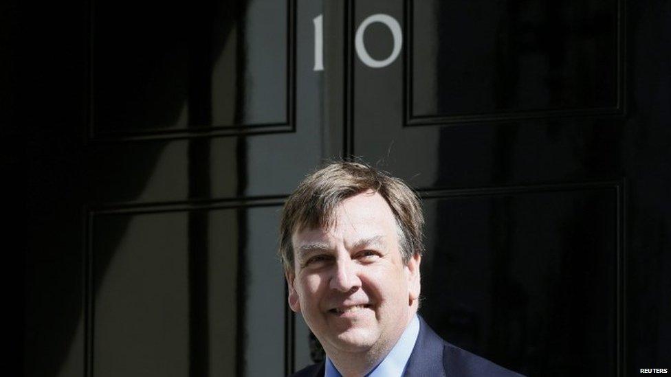 Culture Secretary John Whittingdale