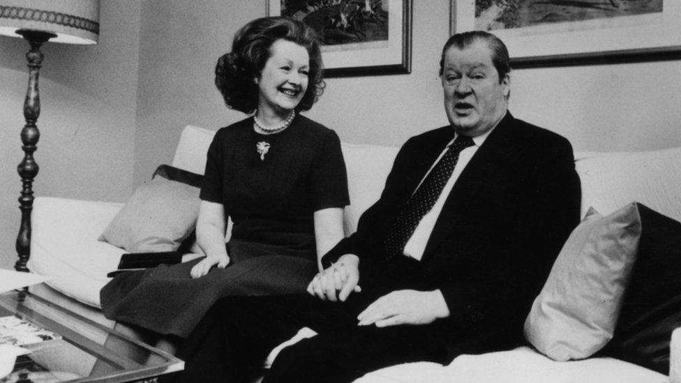 Earl Spencer and his wife Raine Spencer on 11 March 1981