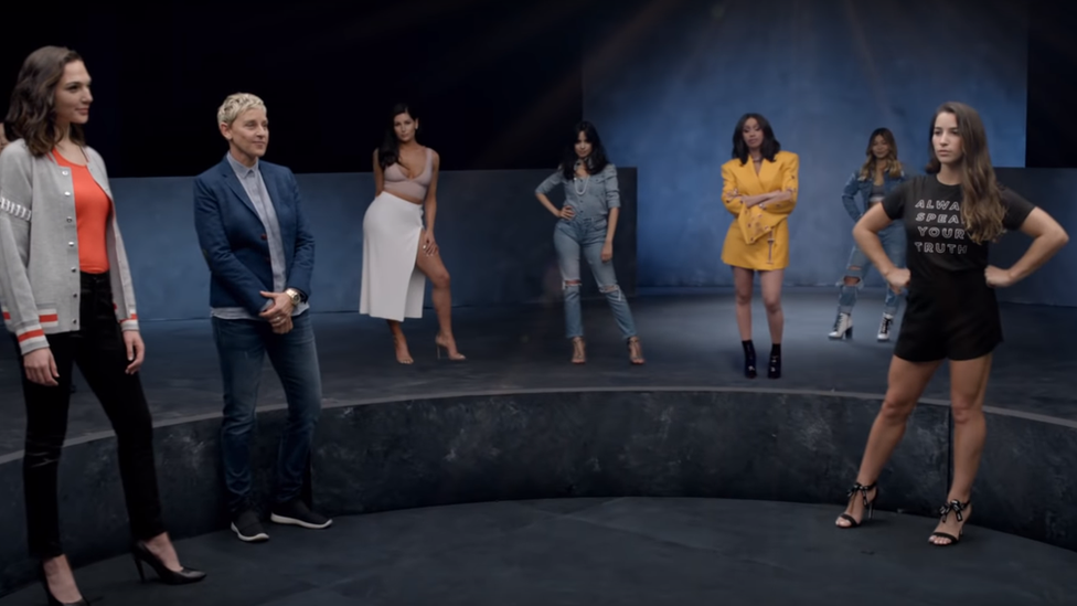 Gal Gadot, Ellen, Trace Lysette, Camilla Cabello, Cardi B, Chloe Kim and Aly Raisman