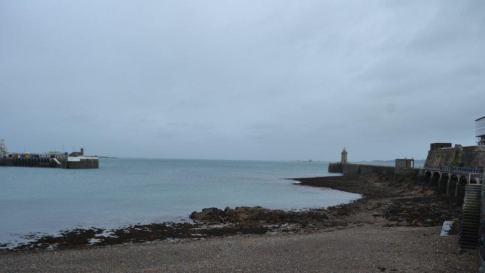 St Peter Port Harbour and White Rock Pier