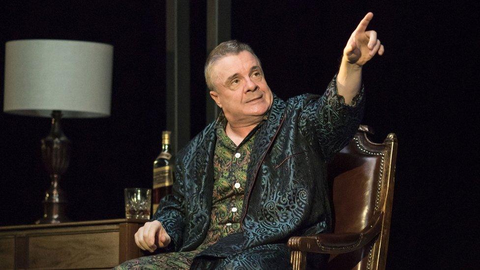 Nathan Lane (Roy M Cohn) in Angels in America