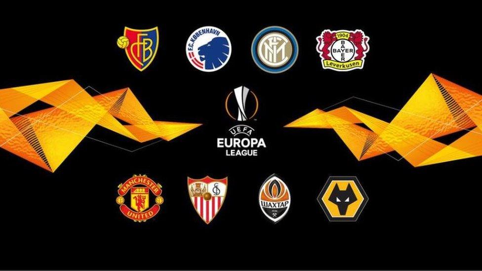 Europa League teams left in tournament.