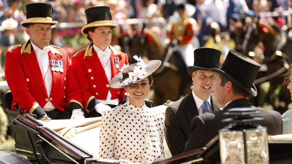 Duke and Duchess of Cambridge at Royal Ascot