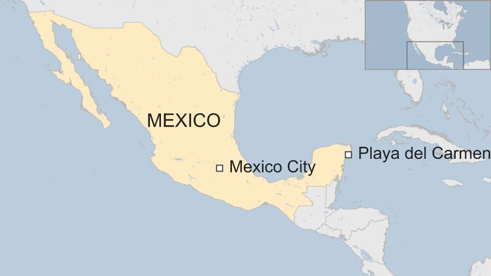 Map of Mexico