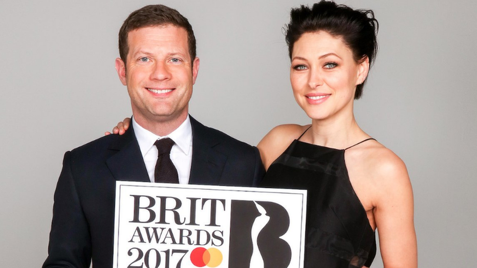 Dermot O'Leary and Emma Willis