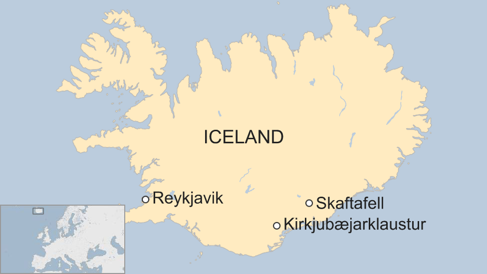 Iceland map