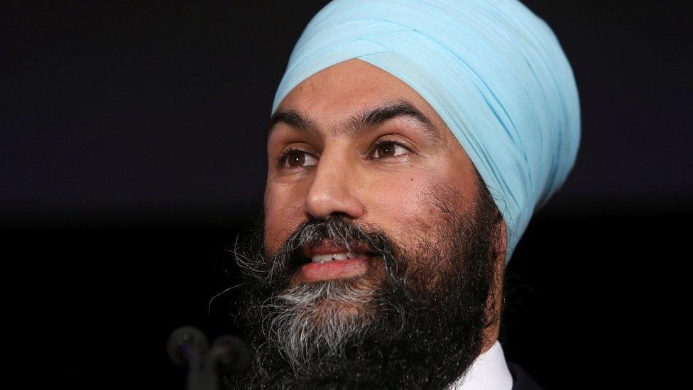 The leader of Canada's federal New Democratic Party (NDP) Jagmeet Singh