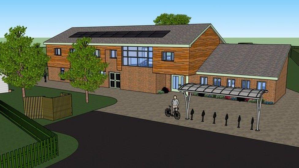 Artist's impression of Thame children's home