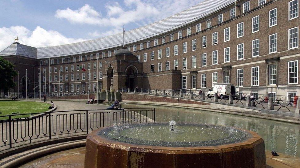 Bristol City Hall at College Green