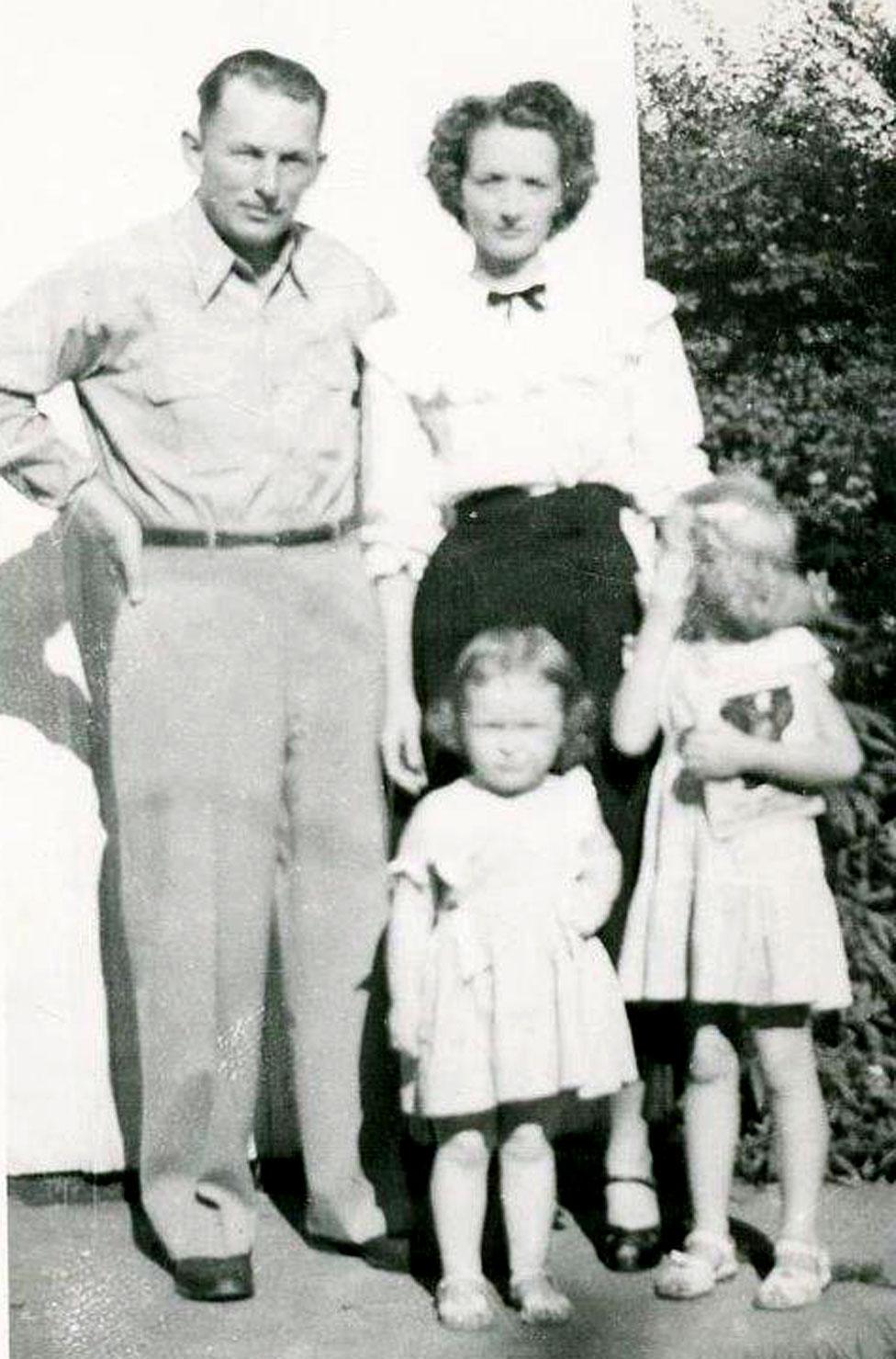 Janis Curran with her family