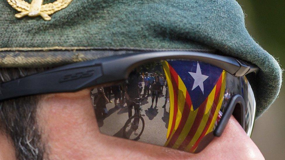 Demonstration in Catalonia ahead of independence vote