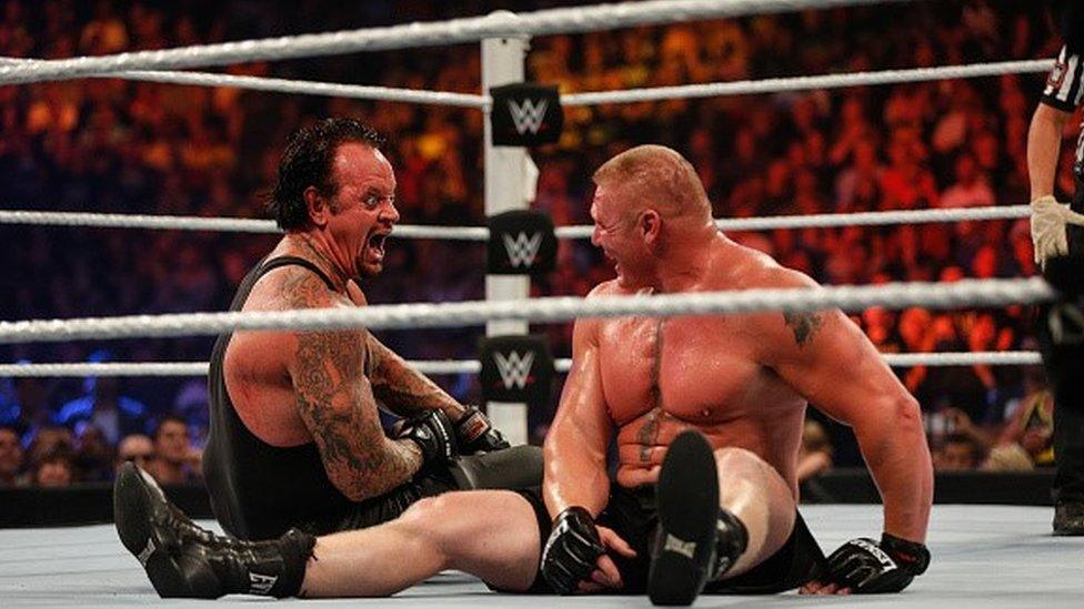 The Undertaker and Brock Lesnar