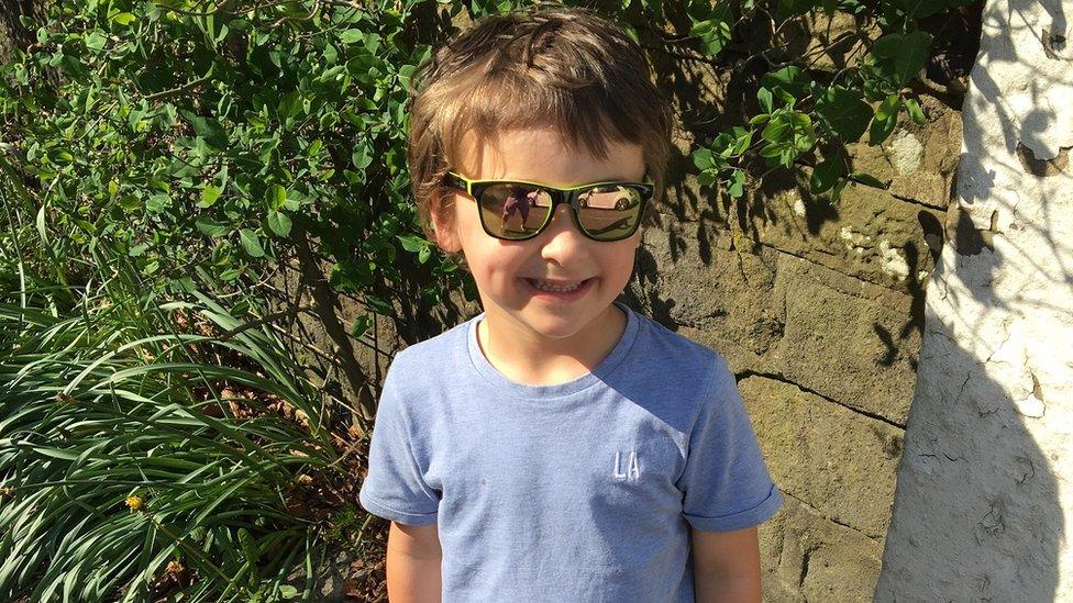 The sun has given Stanley from West Yorkshire the perfect excuse to wear his brand new shades!