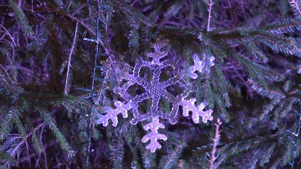 Snowflake decoration o