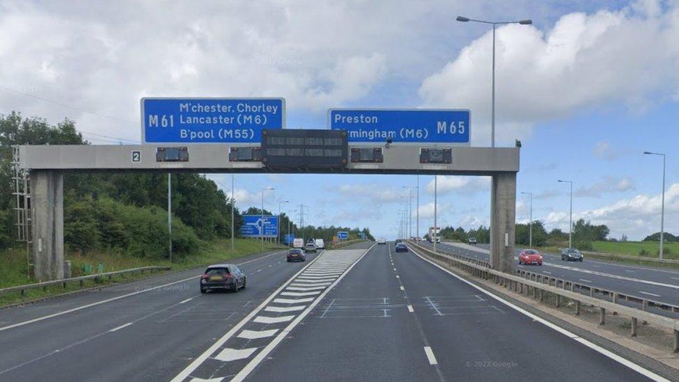 M65 junction 2