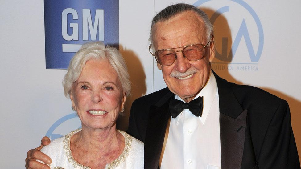 Joan and Stan Lee