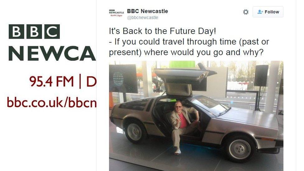 It's back to the future day! - if you could travel through time (past or present) where would you go and why?