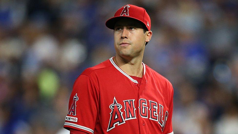 Tyler Skaggs was found dead on 1 July at a hotel in Texas