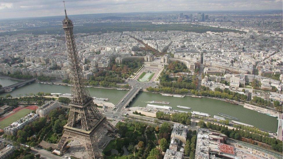 A view of Paris