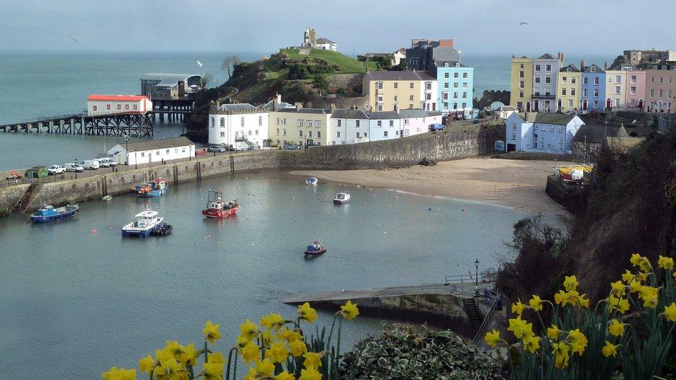 Tenby harbour