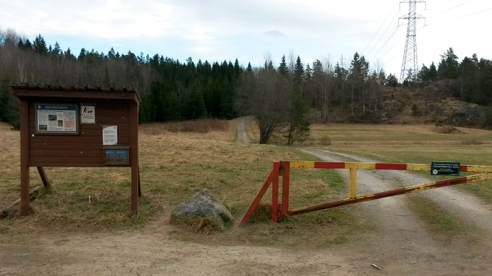 The nuclear power station entrance in the Lanna Forest