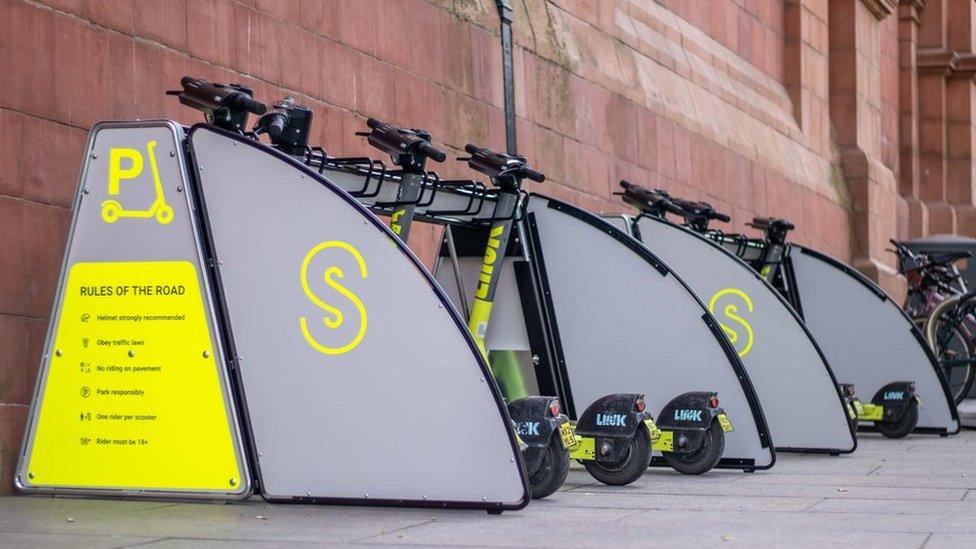 E-scooters in Nottingham