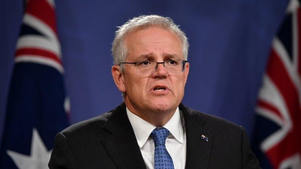 Australian Prime Minister Scott Morrison. File photo