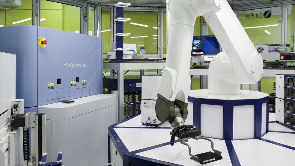 Dundee University robotic screening