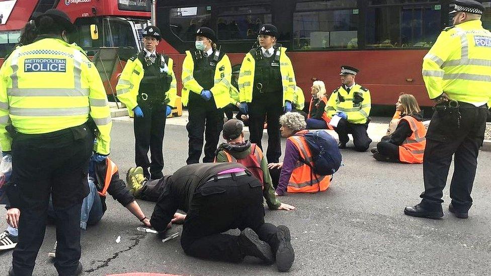 Old Street protesters