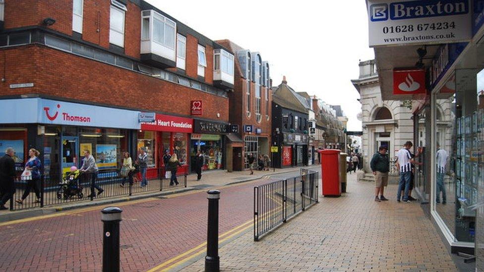 Maidenhead town centre