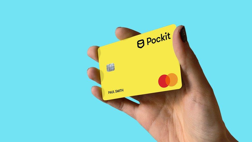 Pockit pre-paid card